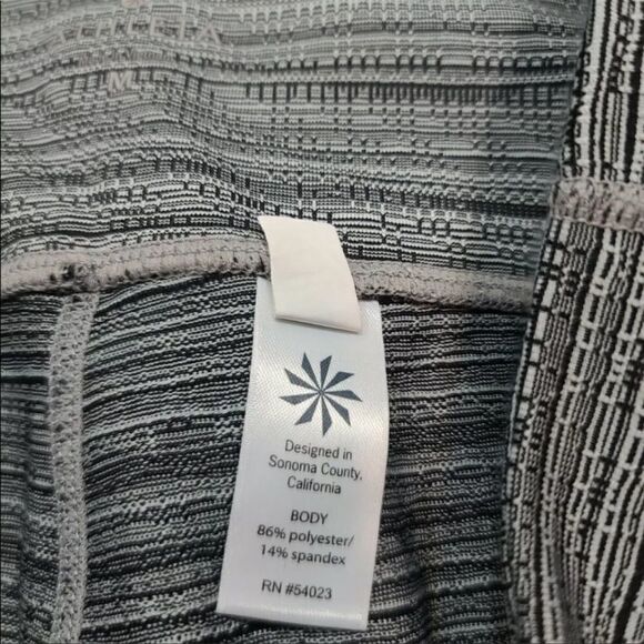 Athleta Jacquard Chatarunga High Rise Tights Pant M - Picture 6 of 7